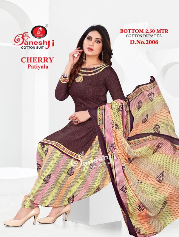 Ganeshji Cherry Vol-2 Indo Cotton Designer Dress Material